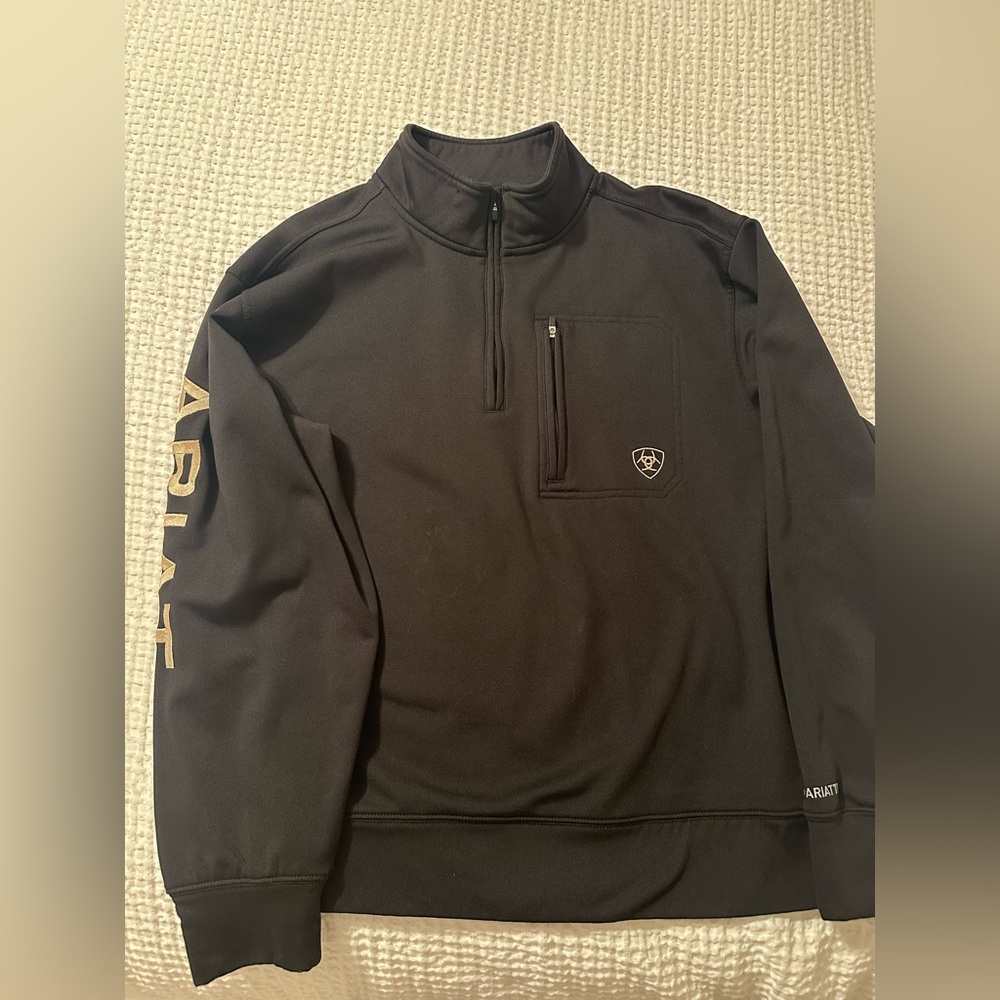 Ariat Tek Team Logo 1/2zip Sweatshirt